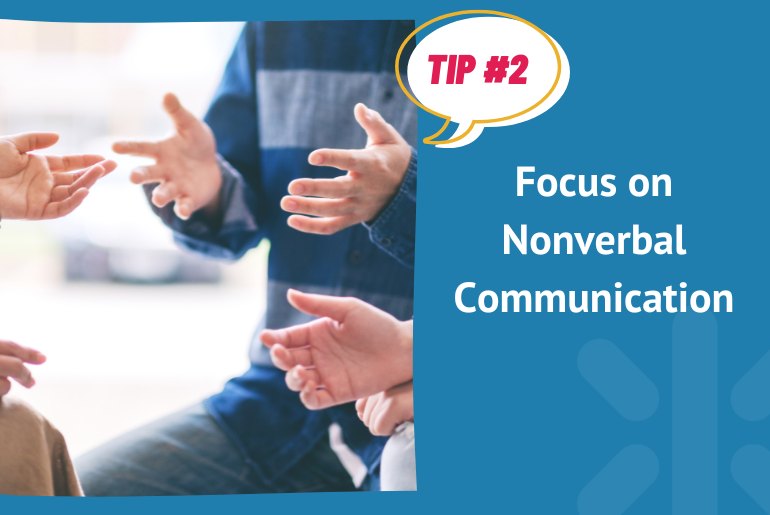effective communication strategies: focus on nonverbal communication