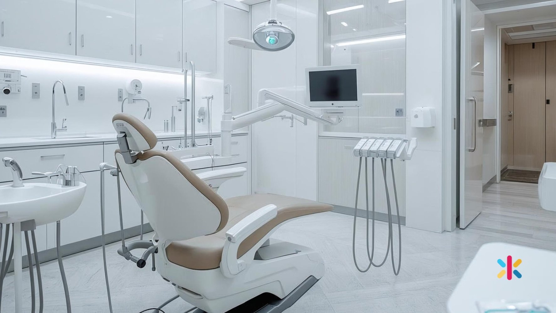 Modern dental operatory in Sedona Arizona showcasing an organized dental office designed to support efficient systems and dental practice growth through coaching and leadership